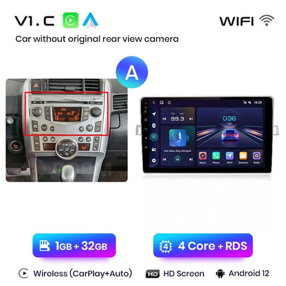 Radio dla Toyota Verso R20 od 2009 - 2018 GPS 4G z Bezprzewodowym CarPlay i Android Auto - Multigenus