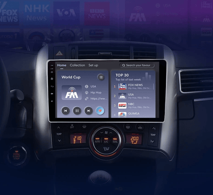 Radio dla Toyota Verso R20 od 2009 - 2018 GPS 4G z Bezprzewodowym CarPlay i Android Auto - Multigenus