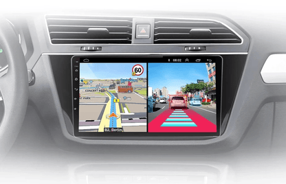 Radio dla VW Tiguan 2016 - 2020 z 4G, 2 - DIN, GPS Multimedia z Android Auto i CarPlay - Multigenus