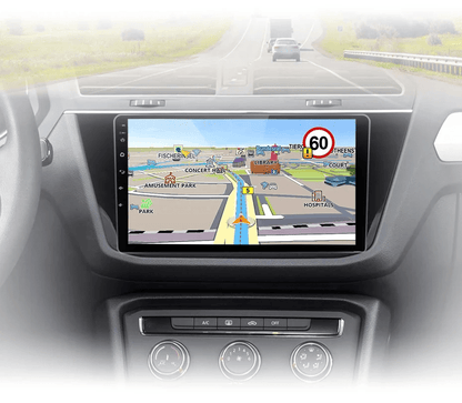 Radio dla VW Tiguan 2016 - 2020 z 4G, 2 - DIN, GPS Multimedia z Android Auto i CarPlay - Multigenus