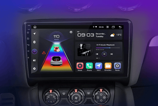 Radio do Audi TT MK2 8J od 2006 - 2014 – Bezprzewodowy CarPlay i Android Auto - Multigenus