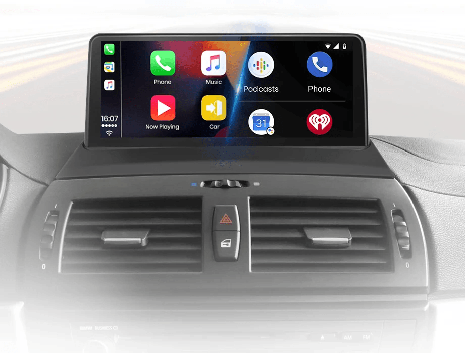 Radio do BMW X3 E83 od 2004 - 2010 z Bezprzewodowym CarPlay i Android Auto oraz Nawigacją GPS - Multigenus