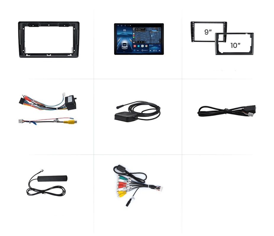 Radio do Fiat Ducato 2007 - 2015 AI Voice z Bezprzewodowym CarPlay i Android Auto - Multigenus