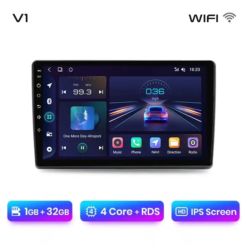 Radio samochodowe z bezprzewodowym CarPlay i Android Auto do Fiat Ducato, Peugeot Boxer 2, Citroen Jumper 2 (2006 - 2015) – Premium system multimedialny 2 DIN - Multigenus