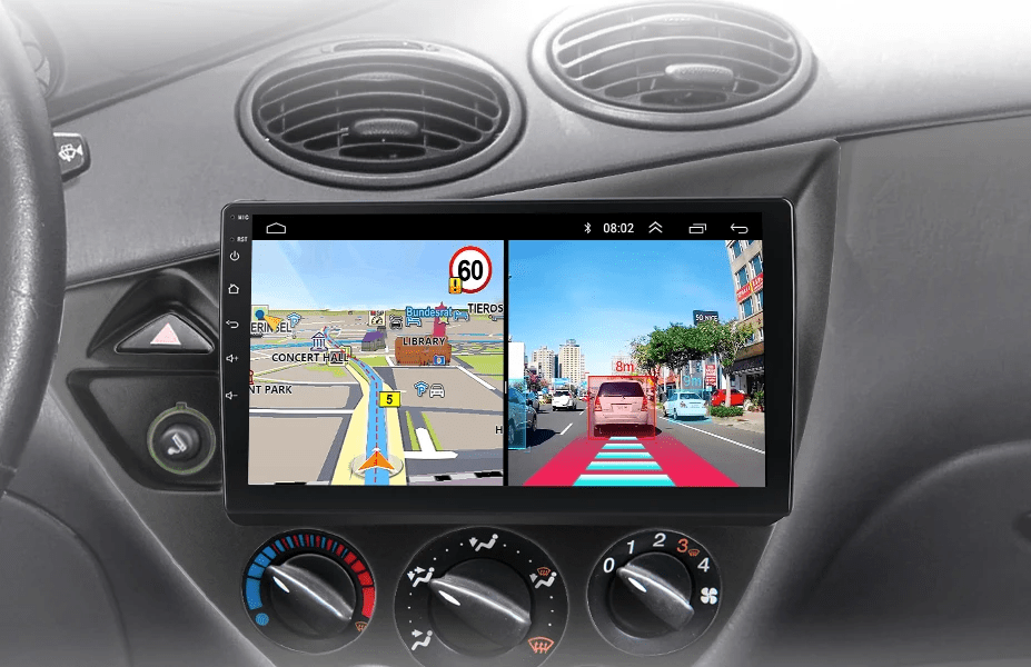 Radio do Ford Fiesta 1995 - 2001 i Focus Mk1 od 1998 - 2004 CarPlay i Android Auto - Multigenus