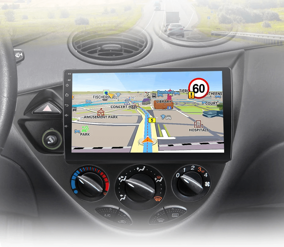 Radio do Ford Fiesta 1995 - 2001 i Focus Mk1 od 1998 - 2004 CarPlay i Android Auto - Multigenus