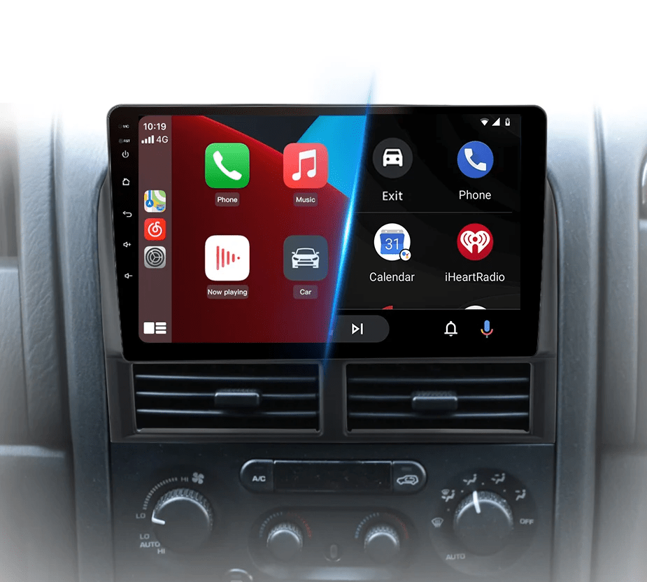 Radio do Jeep Grand Cherokee WJ 1998 - 2004 2 - DIN z Android Auto i CarPlay – Multimedia GPS - Multigenus