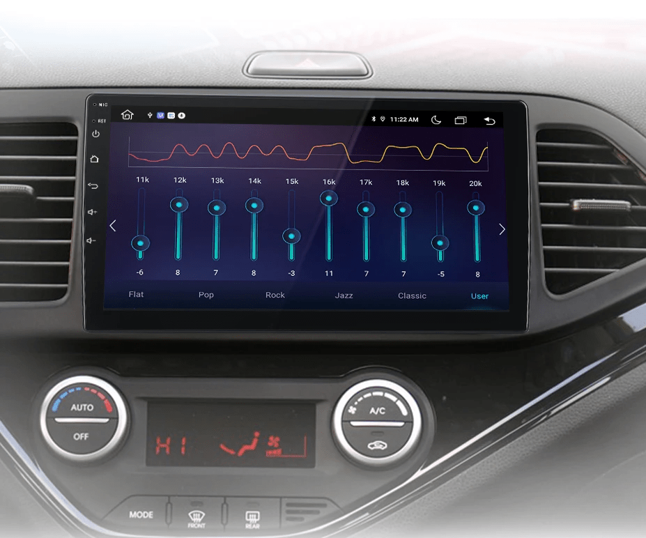 Radio do KIA Morning Picanto 2011 - 2016 | Bezprzewodowy CarPlay i Android Auto - Multigenus