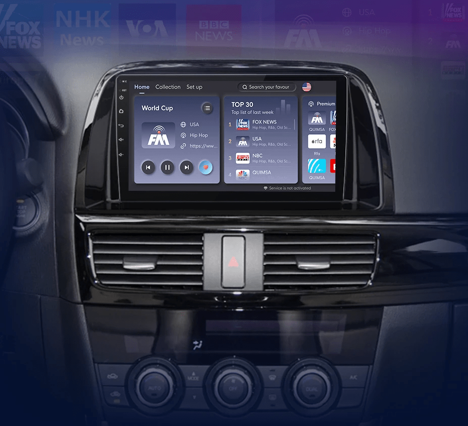 Radio do Mazda CX - 5 od 2012 - 2015 – Android Auto i Bezprzewodowy CarPlay - Multigenus