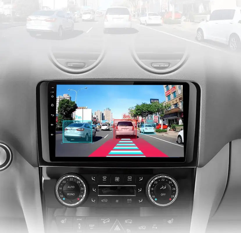 4G+64G Wireless Carplay Android Autoradio per Mercedes Benz ML GL W164 ML350 ML500 GL320 X164 ML280 9 Pollici Incell Schermo Autoradio Android Auto GPS Navi WiFi Bluetooth FM/RDS Telecamera Posteriore