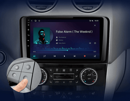 Radio do Mercedesa Benz ML W164 i Klasy GL X164 – Bezprzewodowe CarPlay i Android Auto - Multigenus