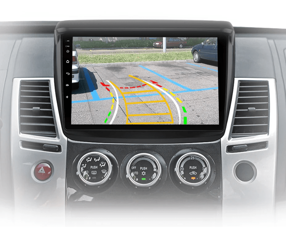 Radio do Mitsubishi Pajero Sport 2 / L200 / Triton 2008 - 2016 – Bezprzewodowe CarPlay i Android Auto - Multigenus