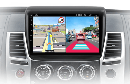 Radio do Mitsubishi Pajero Sport 2 / L200 / Triton 2008 - 2016 – Bezprzewodowe CarPlay i Android Auto - Multigenus