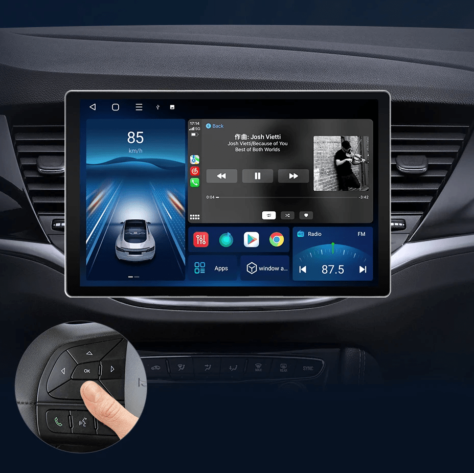 Radio do Opel Astra K 2015 - 2019 Bezprzewodowe CarPlay i Android Auto - Multigenus