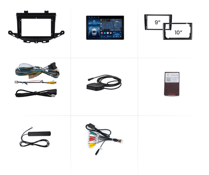 Radio do Opel Astra K 2015 - 2019 Bezprzewodowe CarPlay i Android Auto - Multigenus