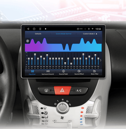 Radio do Peugeot 107, Toyota Aygo, Citroen C1 od 2005 Multimedia z CarPlay i Android Auto - Multigenus