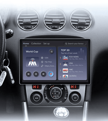 Radio do Peugeot 308 308SW 408 od 2012 - 2020 z Bezprzewodowym CarPlay i Android Auto - Multigenus