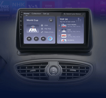 Radio do Renault Clio 3 od 2005 - 2014 Android Auto z GPS i CarPlay - Multigenus