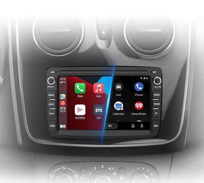 Radio do Renault Dacia Duster, Sandero, Captur, Xray, Logan 2, Symbol i Dokker z Bezprzewodowym CarPlay i Android Auto - Multigenus