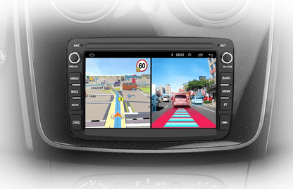 Radio do Renault Dacia Duster, Sandero, Captur, Xray, Logan 2, Symbol i Dokker z Bezprzewodowym CarPlay i Android Auto - Multigenus