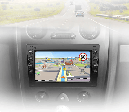 Radio do Renault Megane 2 od 2002 - 2009 CarPlay i Android Auto 2DIN Multimedia - 4G GPS - Multigenus