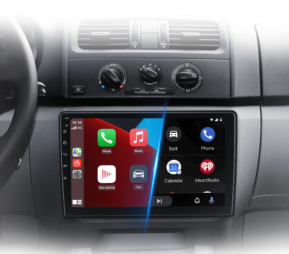 Radio do Skoda Fabia 2 od 2007 - 2014 – Bezprzewodowy CarPlay i Android Auto - Multigenus