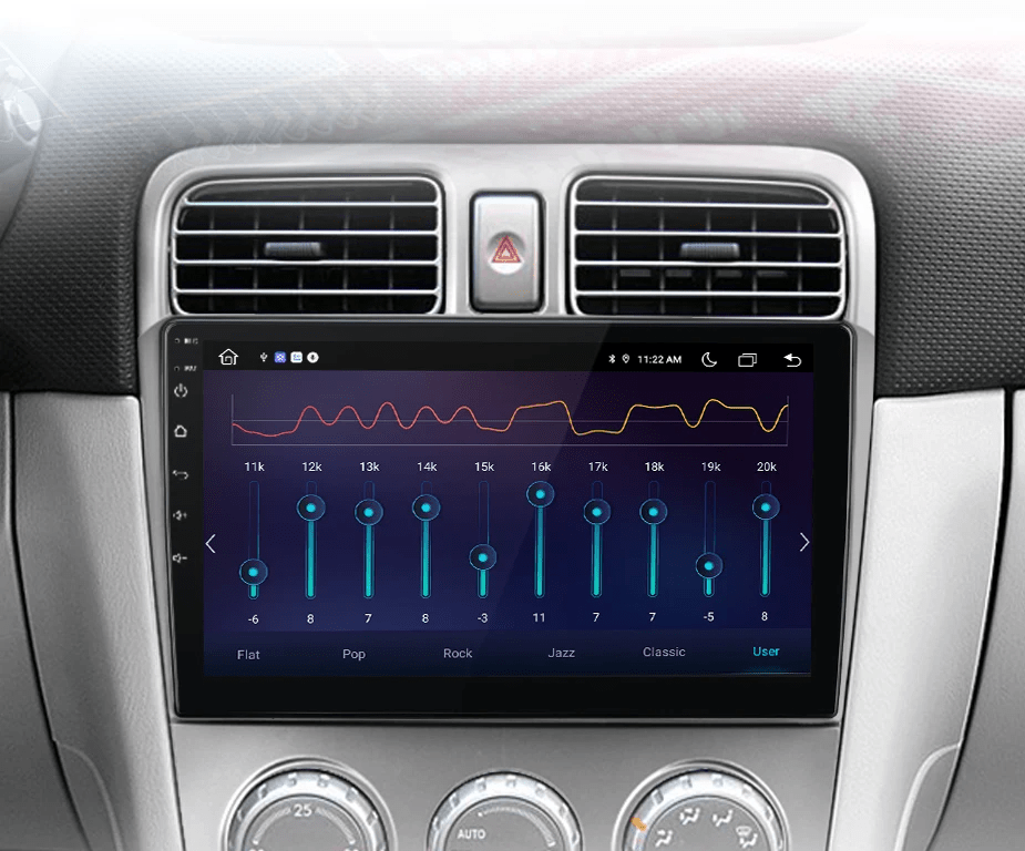 Radio do Subaru Forester SG 2002 - 2008 z Bezprzewodowym CarPlay i Android Auto – System Multimedialny 2DIN - Multigenus