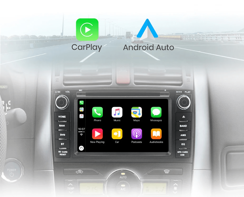 Radio do Toyota Auris 2008 - 2012 Android DSP z GPS i CarPlay - Multigenus