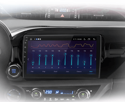 Radio do Toyota Hilux PickUp AN120 od 2015 - 2020 – Bezprzewodowe CarPlay i Android Auto - Multigenus