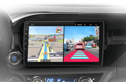 Radio do Toyota Hilux PickUp AN120 od 2015 - 2020 – Bezprzewodowe CarPlay i Android Auto - Multigenus