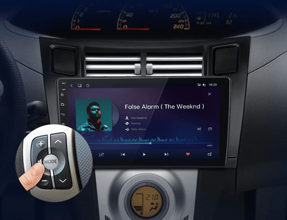 Radio do Toyota Yaris 2005 - 2012 | Bezprzewodowy CarPlay i Android Auto - Multigenus