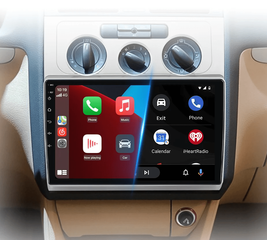 Radio do Volkswagen Touran 1 od 2003 - 2010 – Bezprzewodowe CarPlay i Android Auto - Multigenus