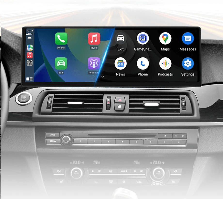 Radio Nawigacja 14,9 - cali do BMW Serii 5 F10/F11 od 2011 - 2016 CarPlay i Android Auto oraz Nawigacją GPS - Multigenus