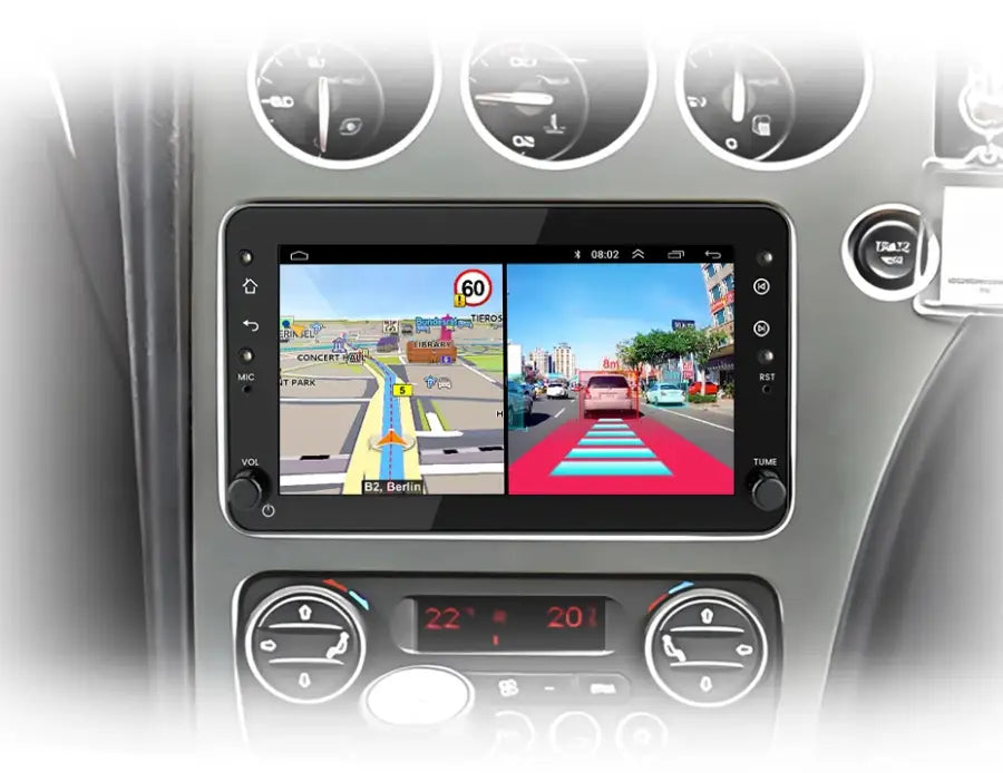 Radio nawigacja Alfa Romeo 159 Brera Spider Sportwagon Carplay Android Auto - Radioodtwarzacz z systemem operacyjnym