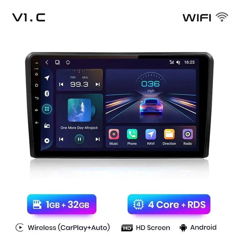 Radio nawigacja Audi A3 8P 2003 - 2013 Android Auto Carplay - Multigenus