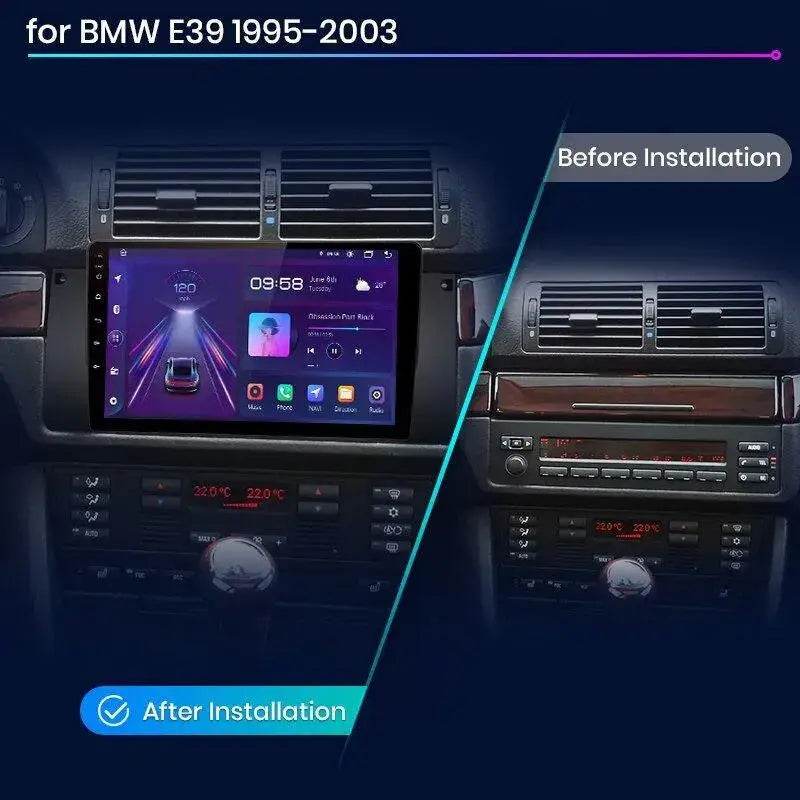 Autoradio 2 din pour BMW E39 E53 M5 X5 Série 5 avec ecran Carplay san Autoradio 2 din pour BMW E39 E53 M5 X5 Série 5 avec ecran Carplay san