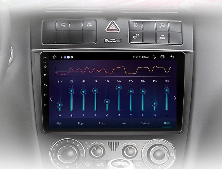 Radio nawigacja Mercedes Benz C W203 lift 2005-2009 Android auto Carplay - Multigenus