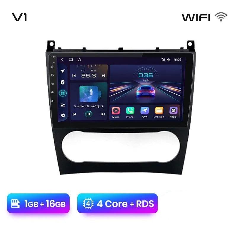 Radio nawigacja Mercedes Benz C W203 lift 2005-2009 Android auto Carplay - Multigenus