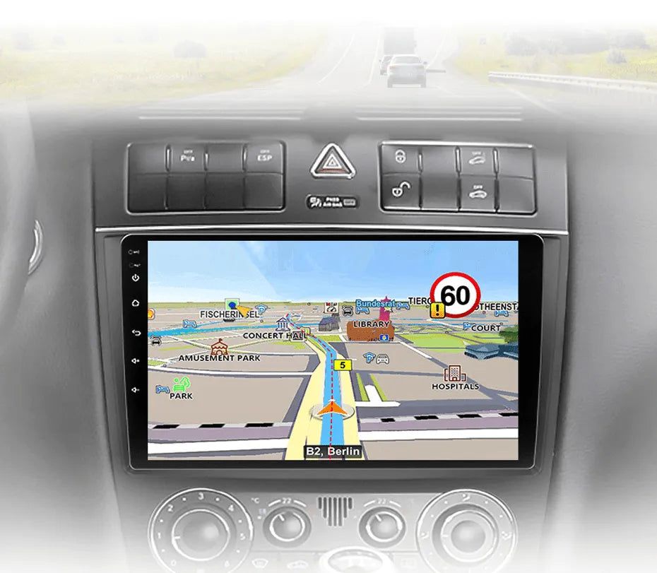 Radio nawigacja Mercedes Benz C W203 lift 2005-2009 Android auto Carplay - Multigenus