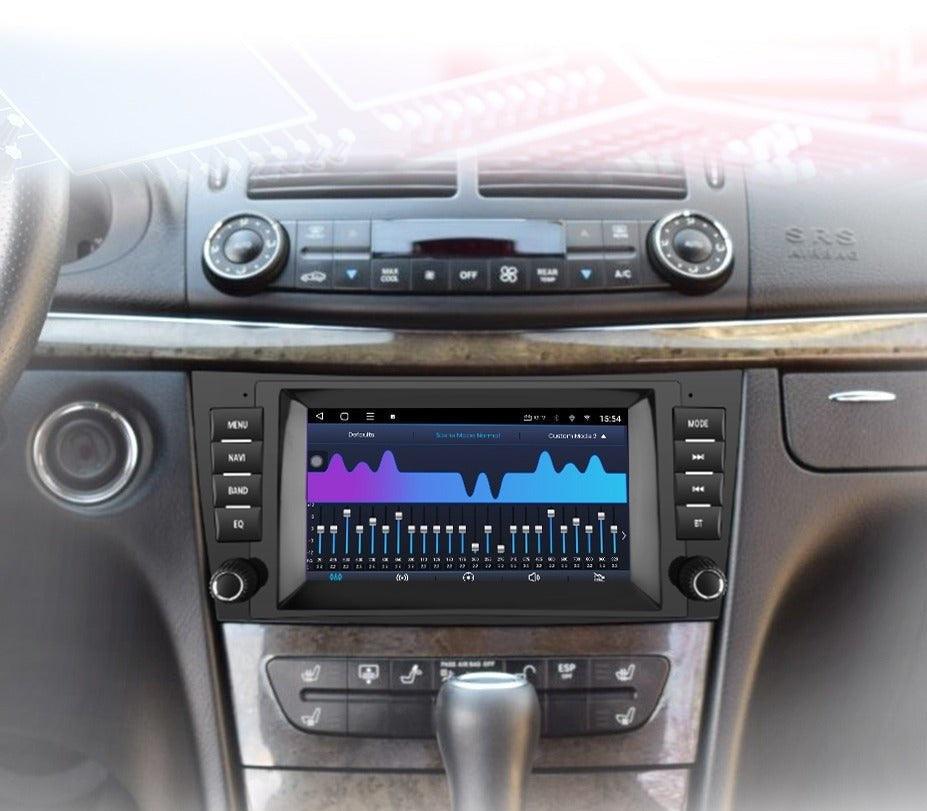 Radio nawigacja Mercedes Benz E-Class W211 W219 E200 E220 E300 Carplay Android auto - Multigenus