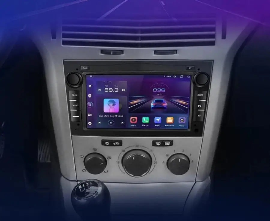 Radio nawigacja Opel Astra H Vectra C Antara Zafira Corsa C D Vivaro Meriva Android Auto Carplay - Multigenus