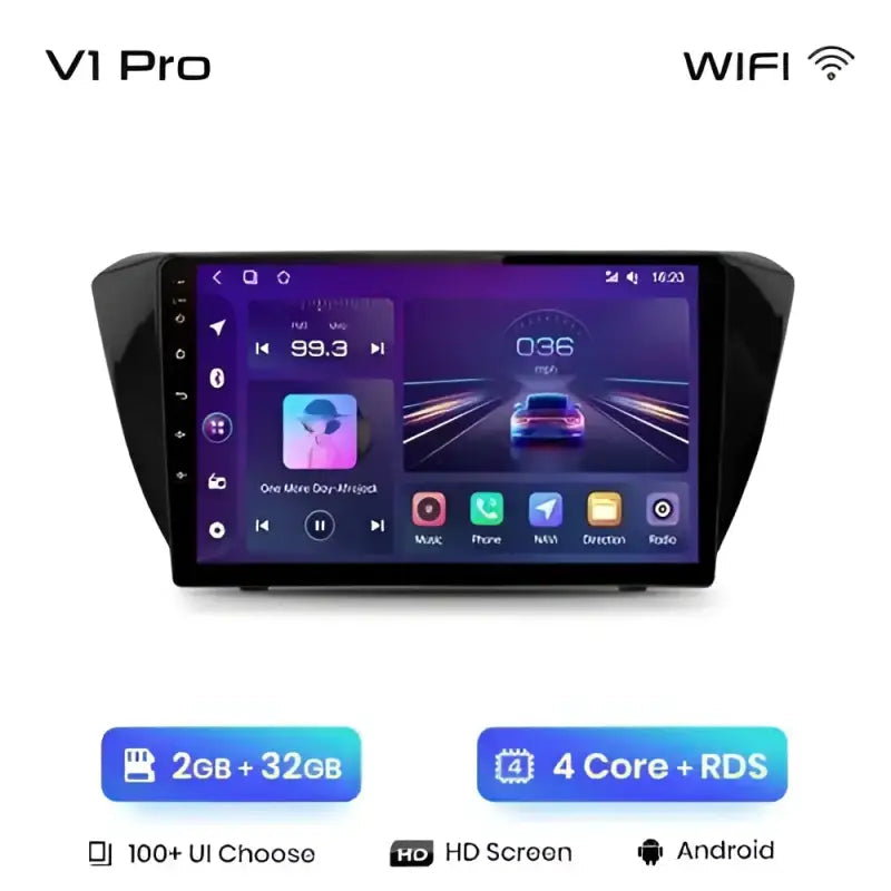 Radio nawigacja Skoda Superb 3 2015-2019 CarPlay Android Auto - Multigenus