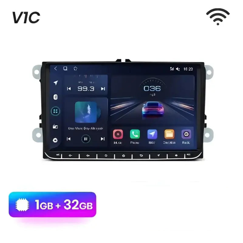 Radio nawigacja Volkswagen VW Passat B6 B7 CC Tiguan Touran GOLF POLO Android Auto Carplay - Multigenus
