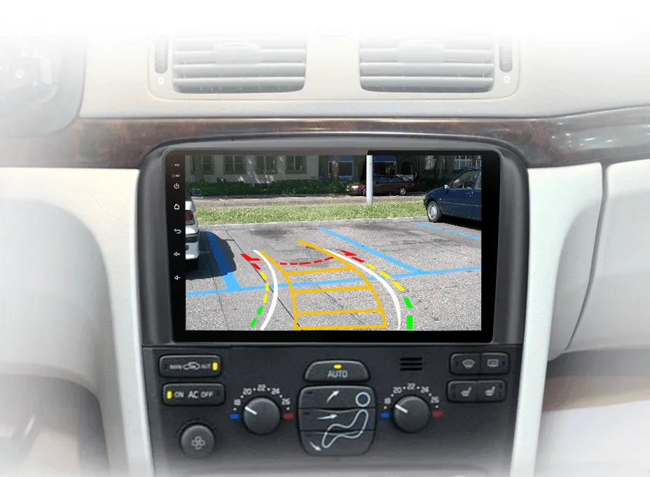 Radio nawigacja Volvo S80 1998 - 2006 Carplay Android Auto - Multigenus