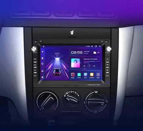 Radio nawigacja VW Golf 4 Passat POLO Transport T5 Multivan Seat Jetta Carplay Android Auto - Multigenus