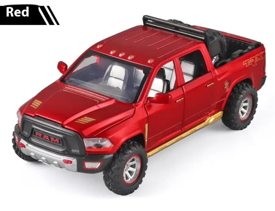RAM Pickup Truck 1:32 – Metalowy Model z Dźwiękiem i Światłem