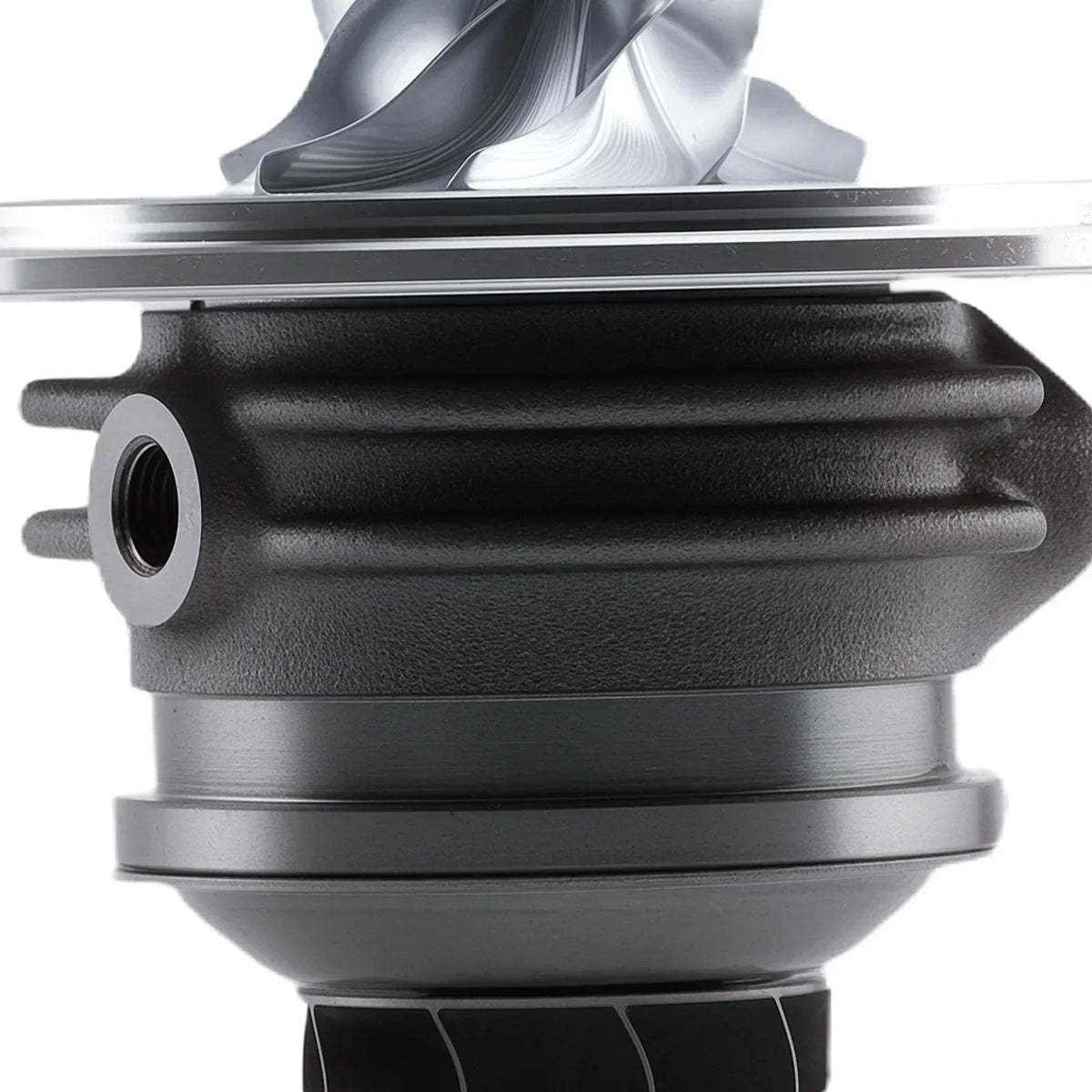 Czarno-srebrny rdzeń turbosprężarki gt1236z z obudową turbiny ze stali do espace v talisman 1.6 dci
