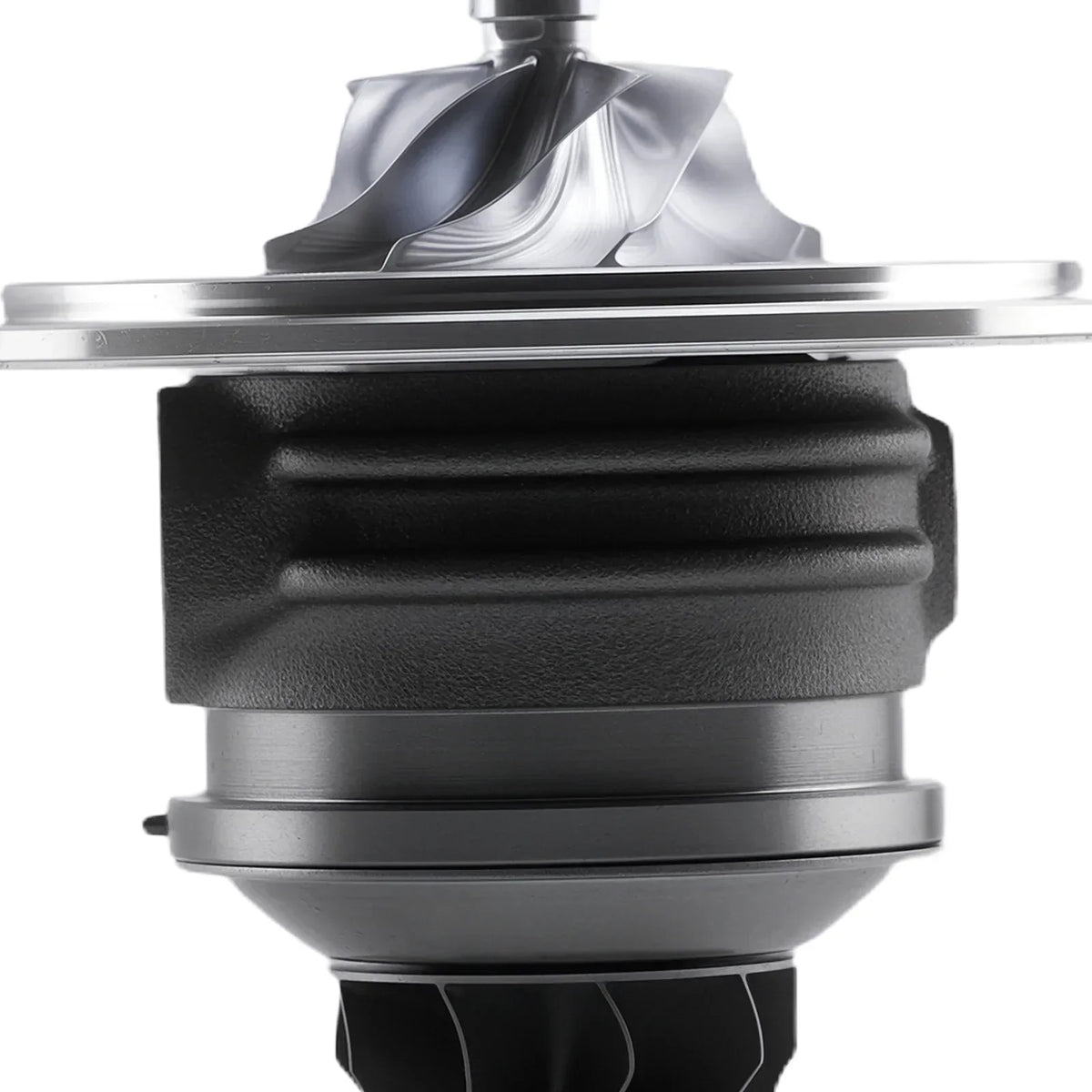 Rdzeń turbosprężarki gt1236z czarno-srebrny z polerowanym metalowym wirnikiem do renault espace v talisman 1.6 dci