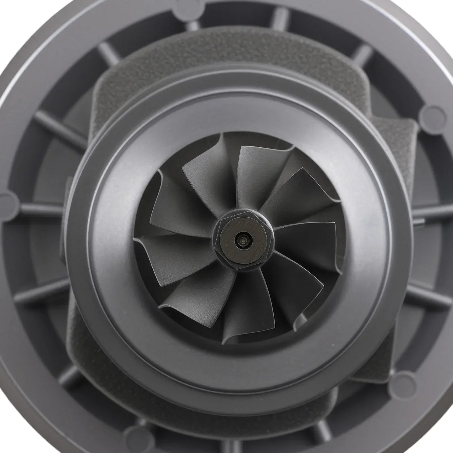Szary metaliczny turbocharger gt1236z z centralnym wirnikiem do renault espace dci 118kw 2015 2023
