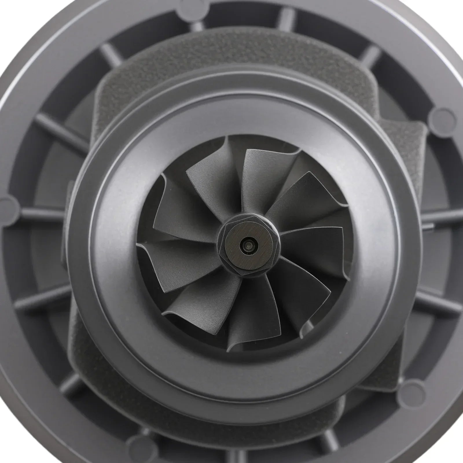 Szary metaliczny turbocharger gt1236z z centralnym wirnikiem do renault espace dci 118kw 2015 2023